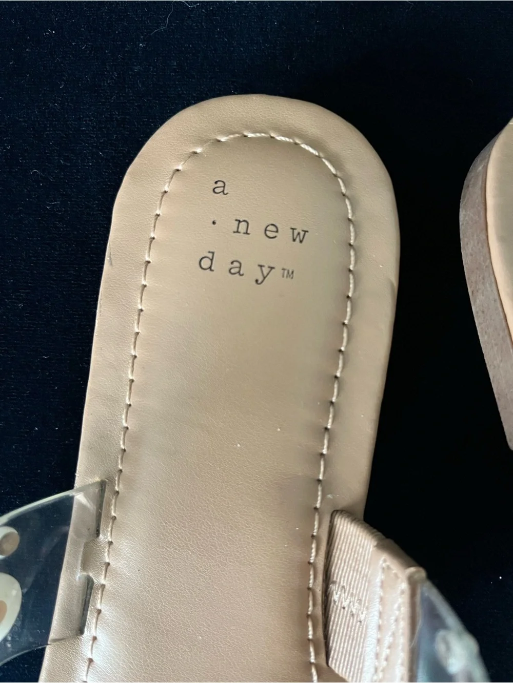 a . new day Pearl Sandals Sz 8 - Picture 4 of 7